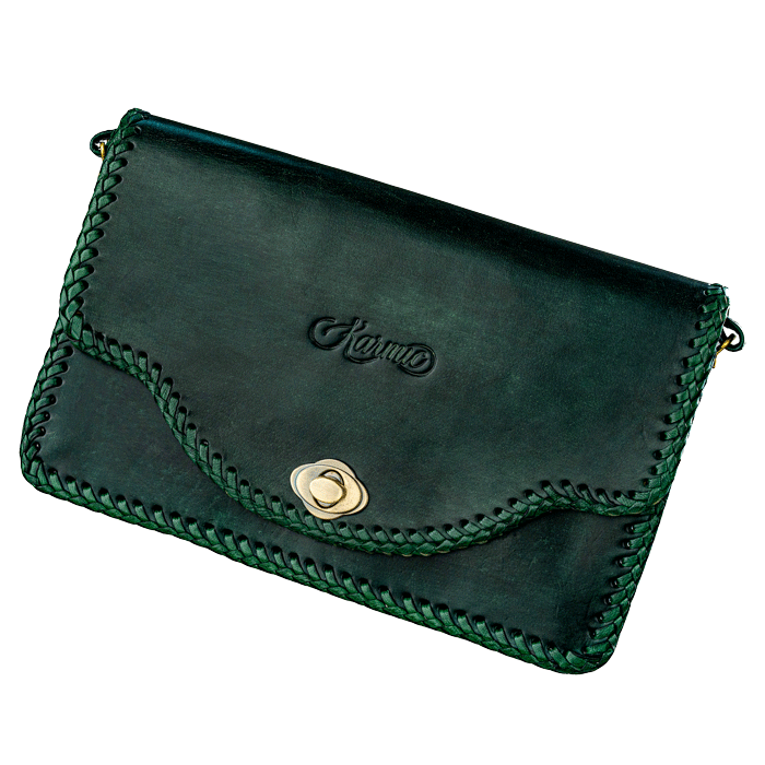 Traverse Signature Emerald Envy Crossbody Bag Image